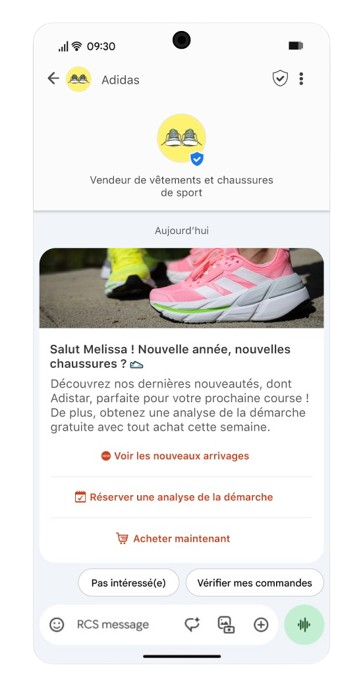 RCS business messaging